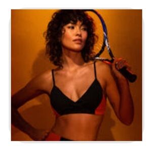 Fashion Brand Company Racer Bra Top and Shorts XS/S